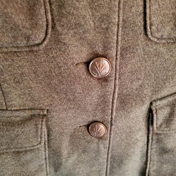 Rag & Bone Women's Green Military Style Jacket Size 6 - Picture 4 of 12